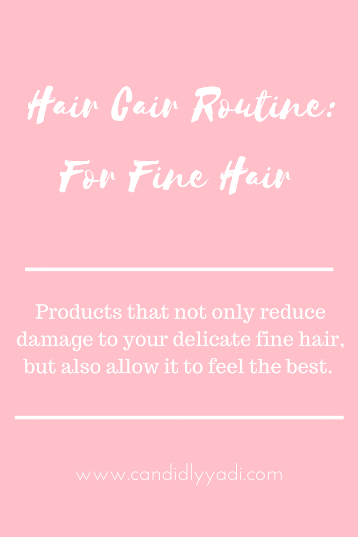 My Hair Care Routine for Fine Hair. How to make the best of what you do have. Taking Care Of Your Hair For Healthy and Silky Hair. www.candidlyyadi.com