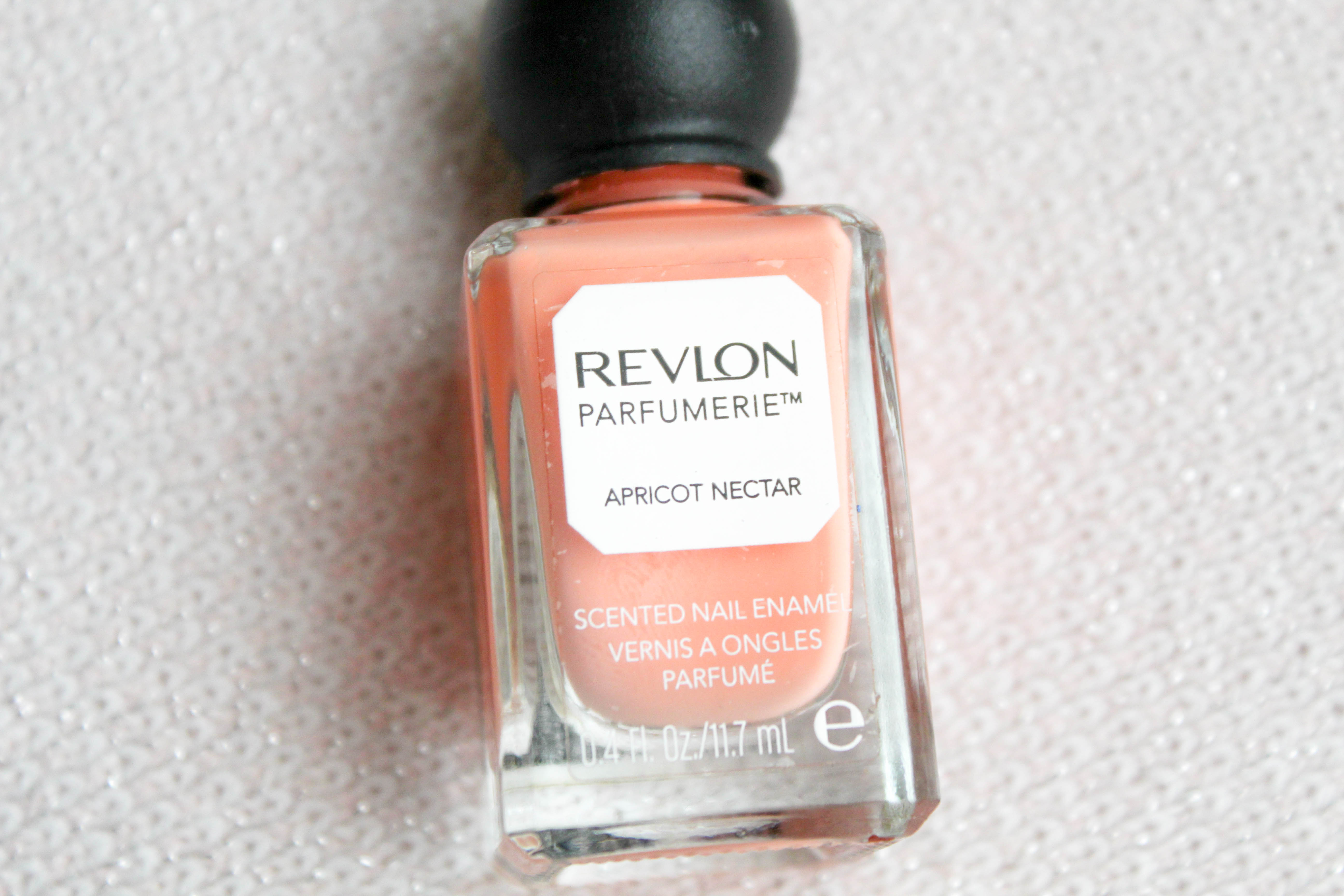 Coral Nail Polish in Apricot Nectar by Revlon - www.candidlyyadi.com