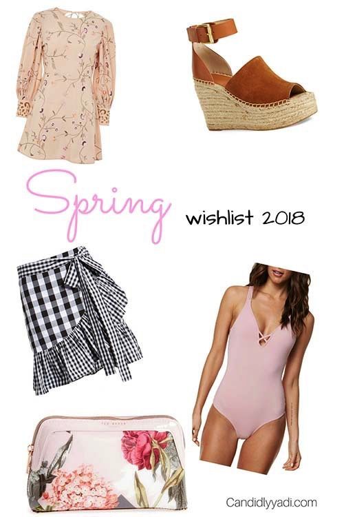 Spring Fashion Bucketlist 2018