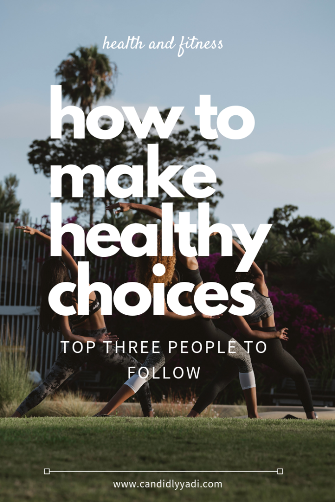 Making Healthy Choices and Making A Conscious Effort for your Health