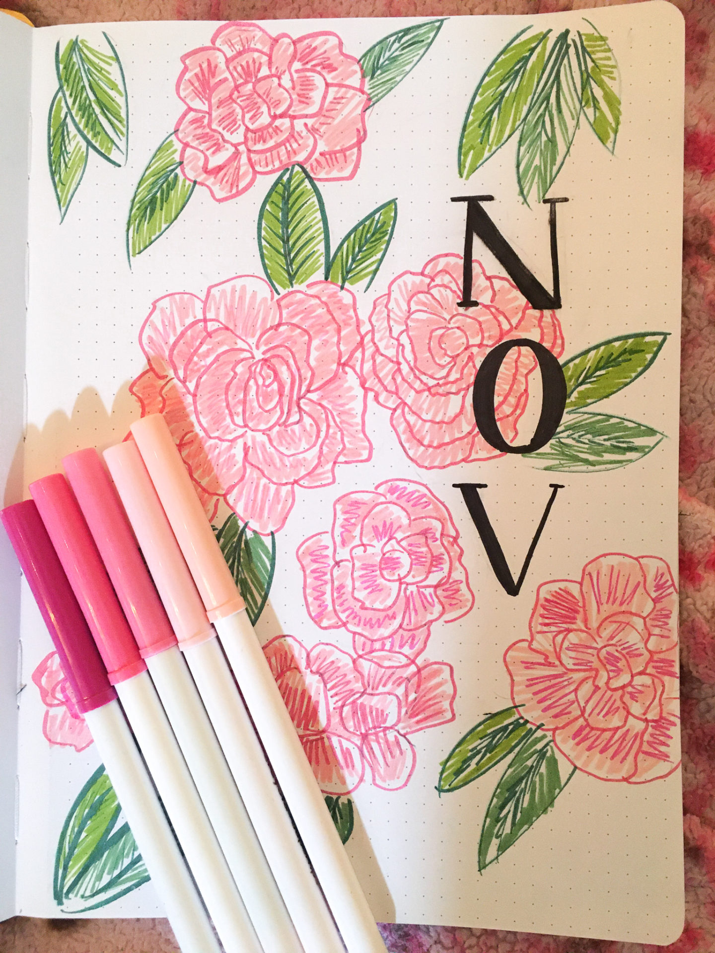 How I Set Up My Bullet Journal For The Month Of November + A Look Into My Finances